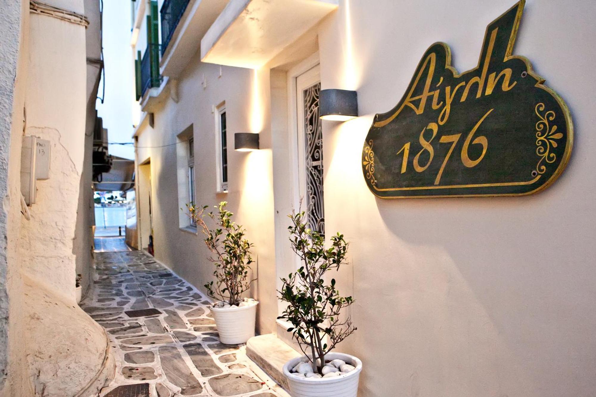 Aegli 1876 Hotel Tinos Luaran gambar