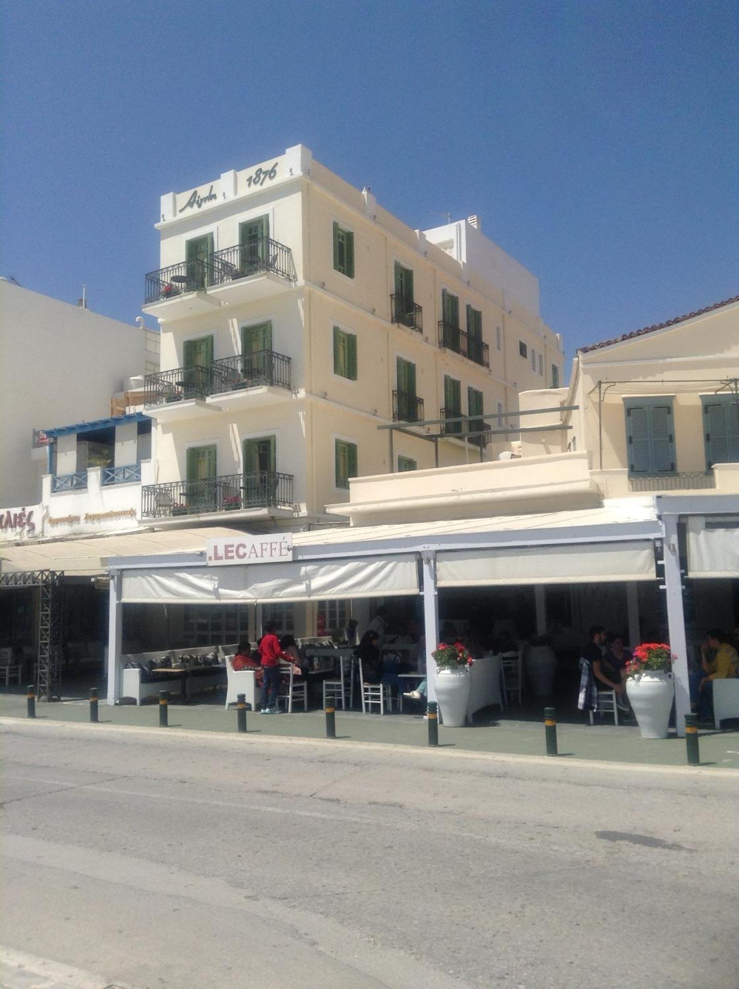 Aegli 1876 Hotel Tinos Luaran gambar